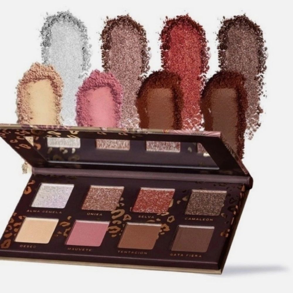 Alamar Cosmetics Exotica DesNUDEas Pressed Pigment Eyeshadow Palette 8 Shades